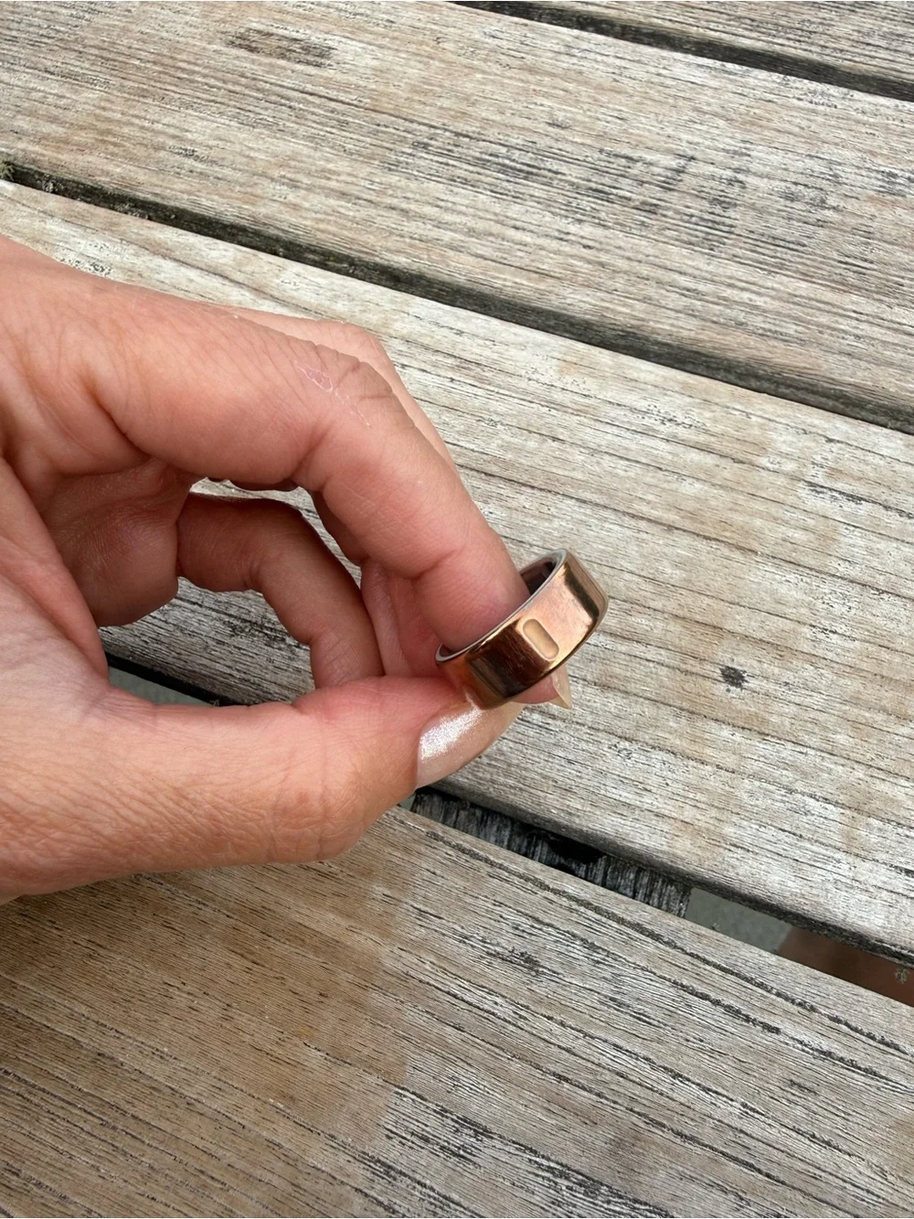 Oura Ring 4 - Rose Gold - size 5